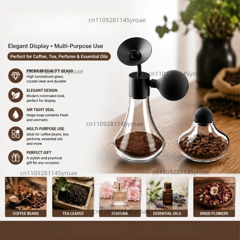 Glass Aroma Sample Bottle Coff - Coffee Tea & Jane recension och pris