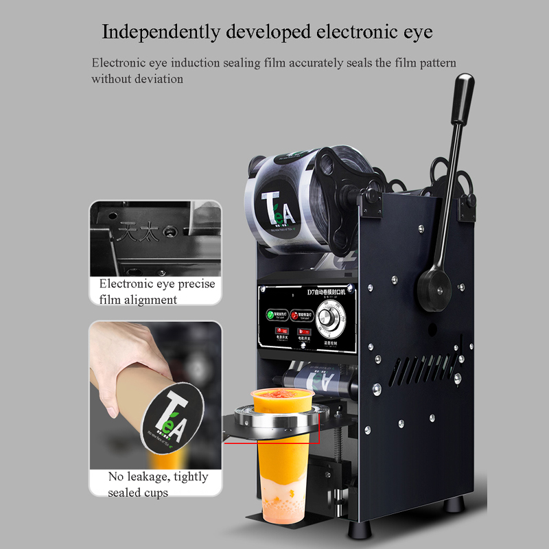 Automatic Cup sealing machine  - Coffee Tea & Jane recension och pris