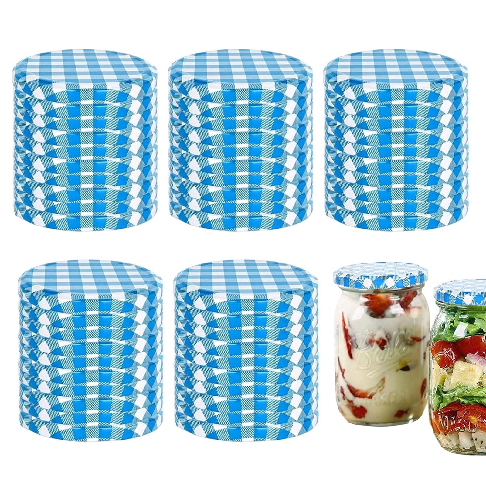 Canning Jar Lids 50 Piece Leak - Coffee Tea & Jane recension och pris