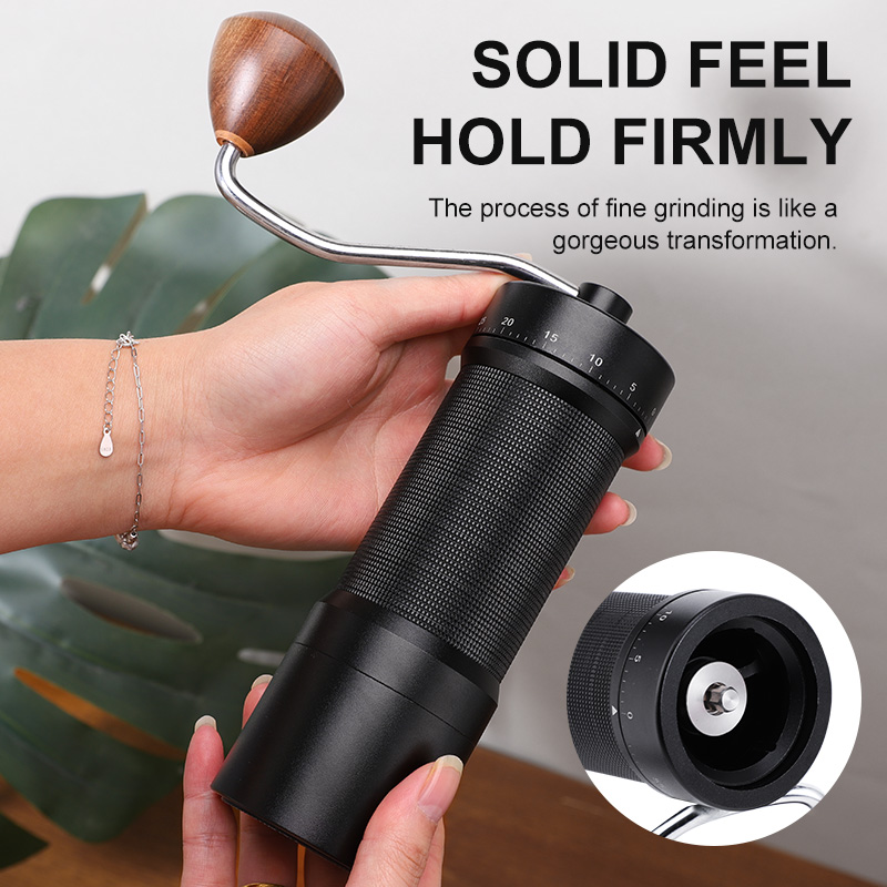 Magnetic Manual Hand Coffee Gr - Burr Hand Grinder recension och pris