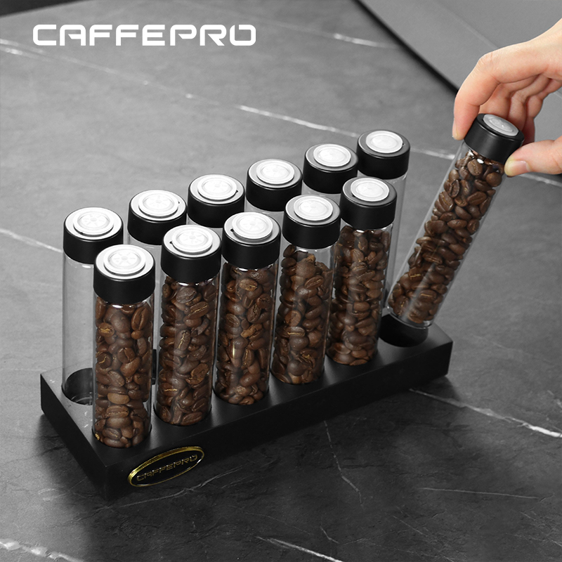Caffepro Coffee Beans Storage  - Coffee Tea And Sugar Set recension och pris